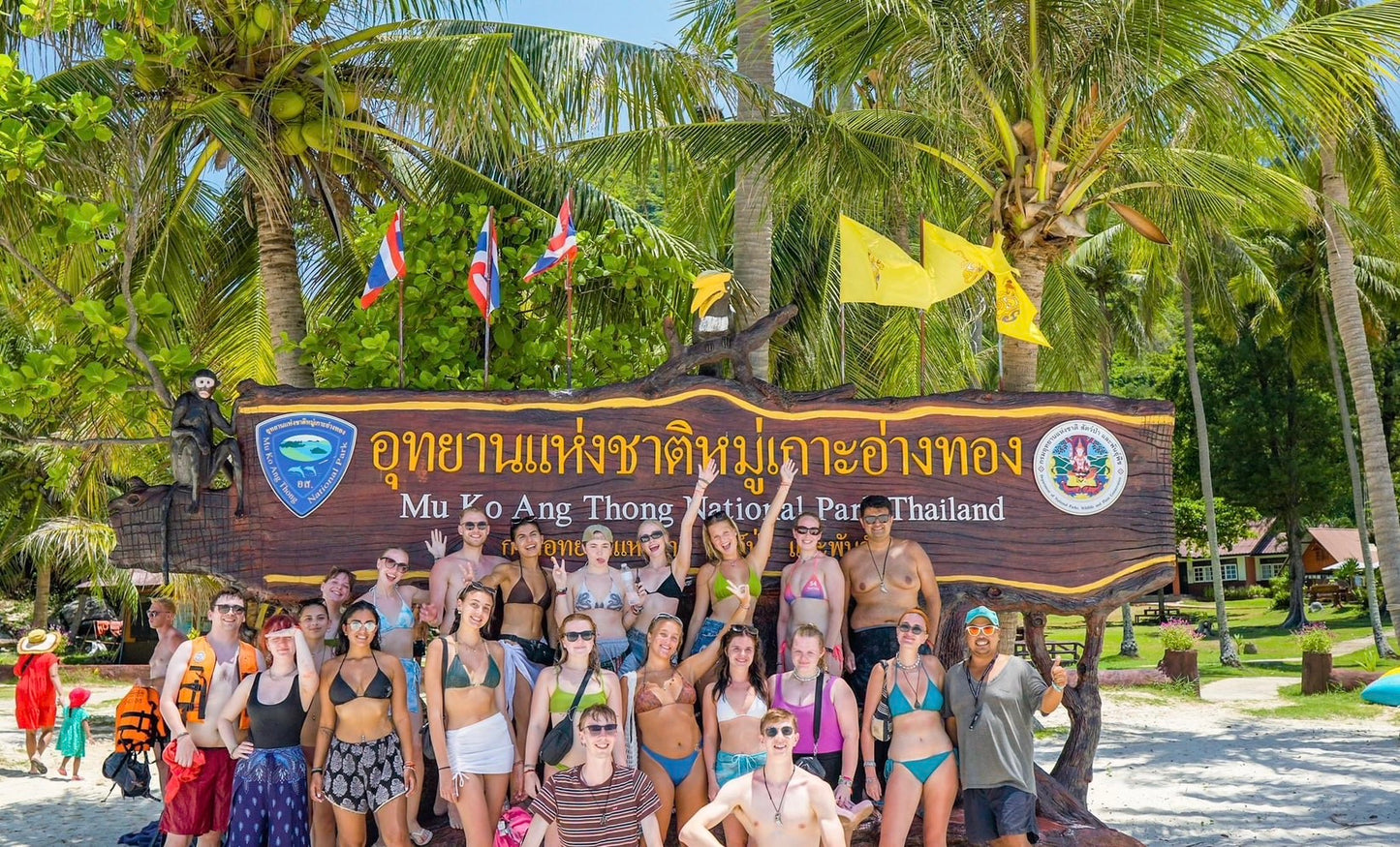 Angthong national marine park with Big Boat - Kayaking, Snorkeling & Sightseeing